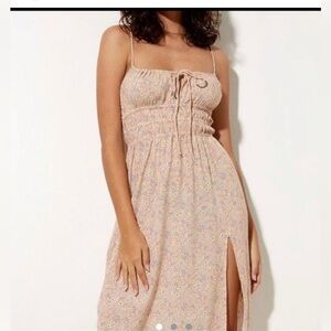 MOTEL Floral Print Women's Dress SIZE XL